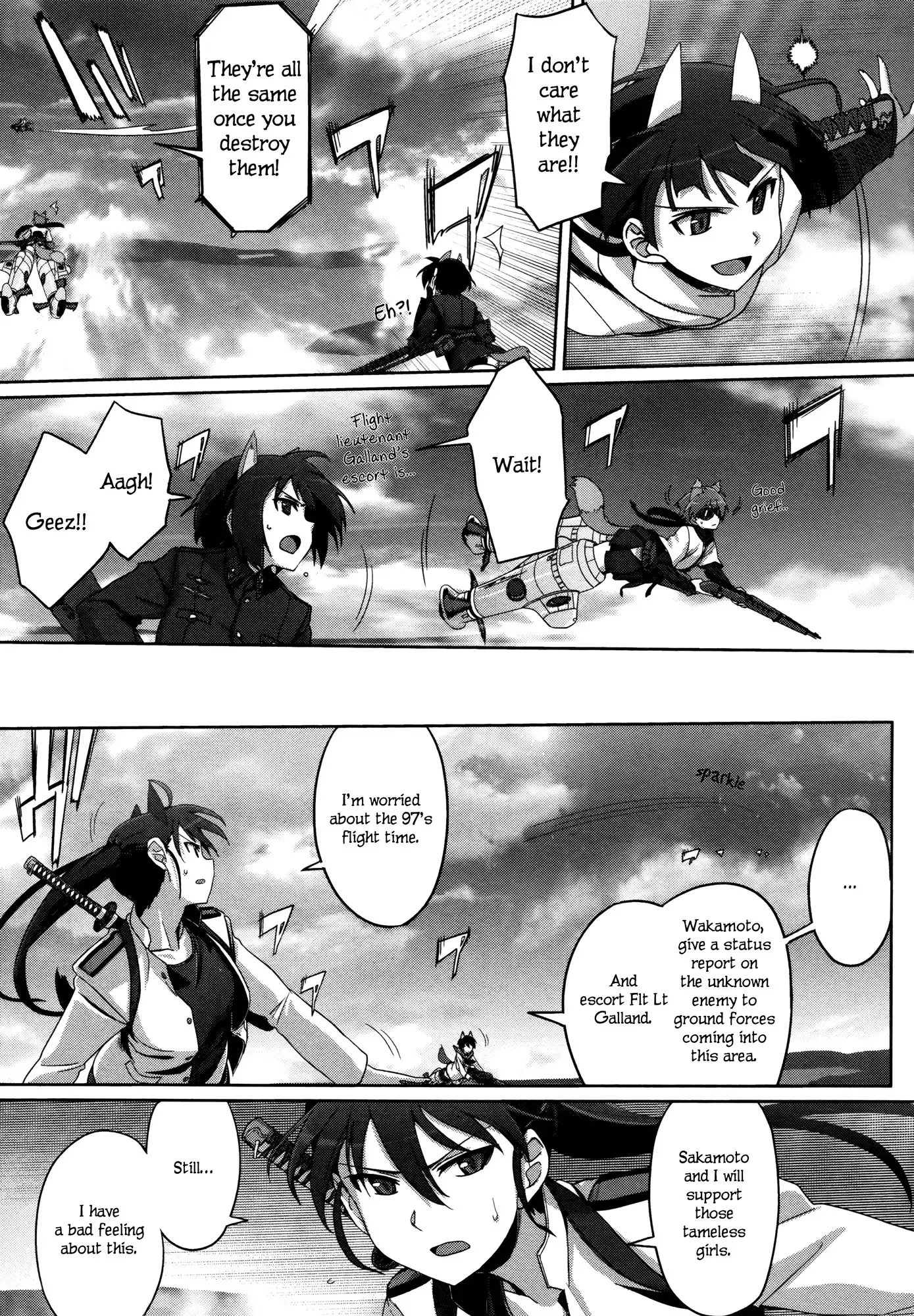 Strike Witches Rei: 1937 Fusou Kaijihen Chapter 3 15